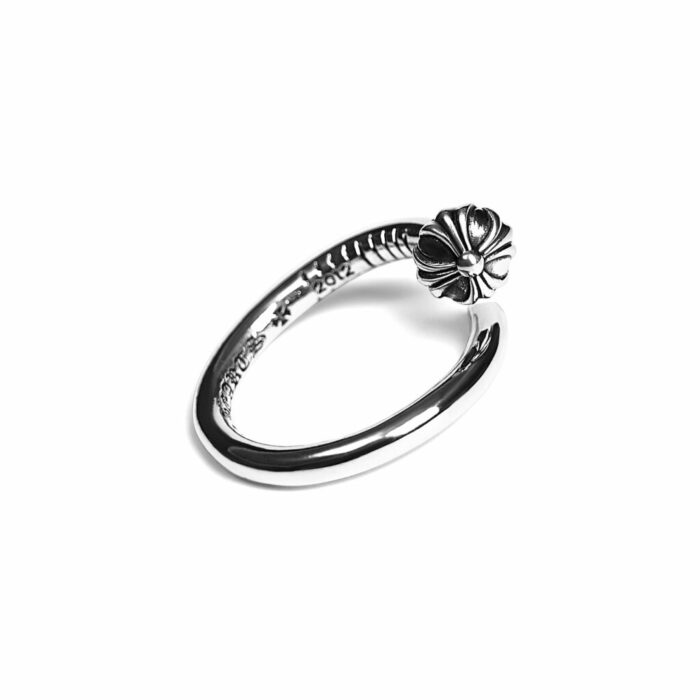 Chrome Hearts Nail Ring Crossball