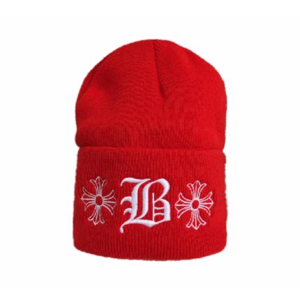 Chrome Hearts x Bella Hadid Beanie – Red