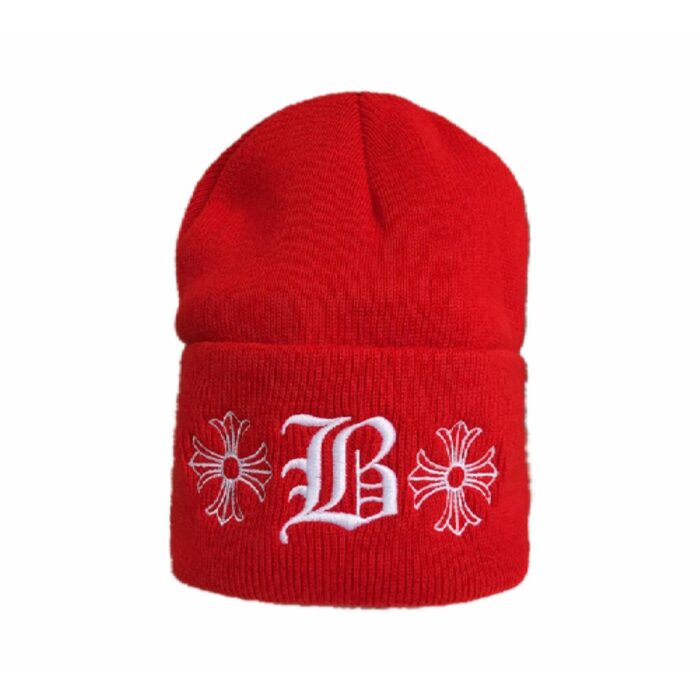 Chrome Hearts x Bella Hadid Beanie – Red