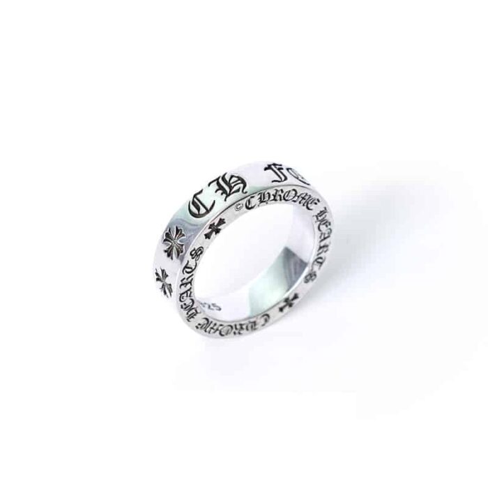 6mm Chrome Hearts Forever Ring