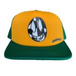 Chrome Hearts Matty Boy Sex Records Smiley Trucker Hat – Green/Yellow